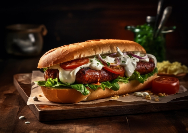 Choripan Argentino (Chorizo SausageSandwich) 阿根廷烤肠三文治。旅发局提供