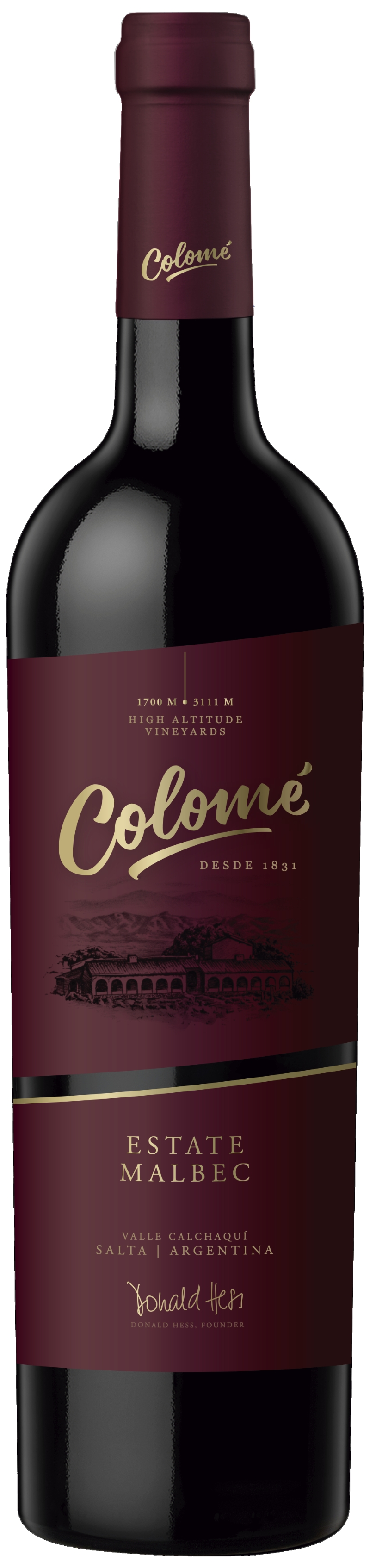 Colome Estate Malbec 2021。旅发局提供