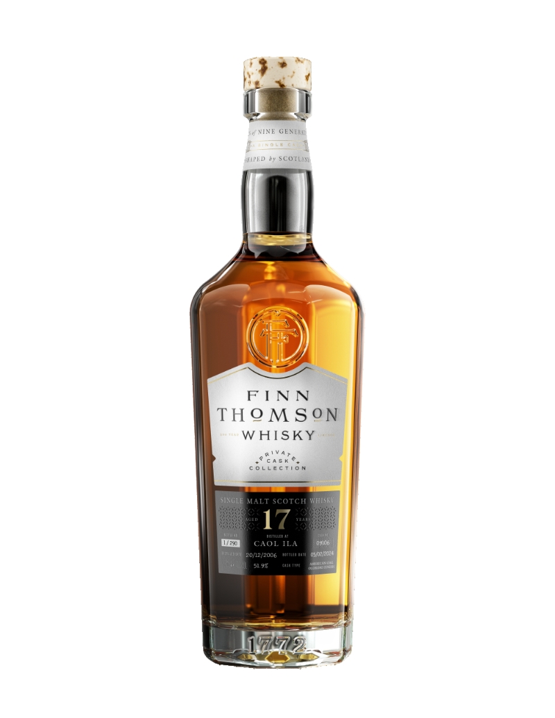 Finn Thomson North British 35 Year Old Single Grain Scotch Whisky。旅发局提供