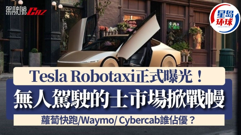 Tesla Robotaxi正式曝光 Tesla Robotaxi正式曝光