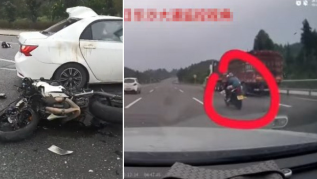 电单车直撞房车传酿3死 电单车直撞房车传酿3死