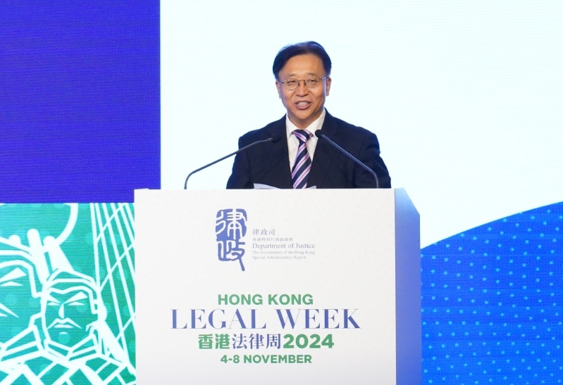 中华人民共和国外交部驻香港特别行政区特派员公署特派员崔建春。 叶伟豪摄 中华人民共和国外交部驻香港特别行政区特派员公署特派员崔建春。 叶伟豪摄