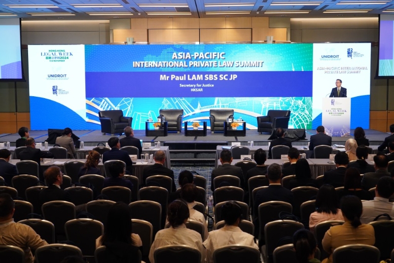 香港法律周2024。 叶伟豪摄1 香港法律周2024。 叶伟豪摄1