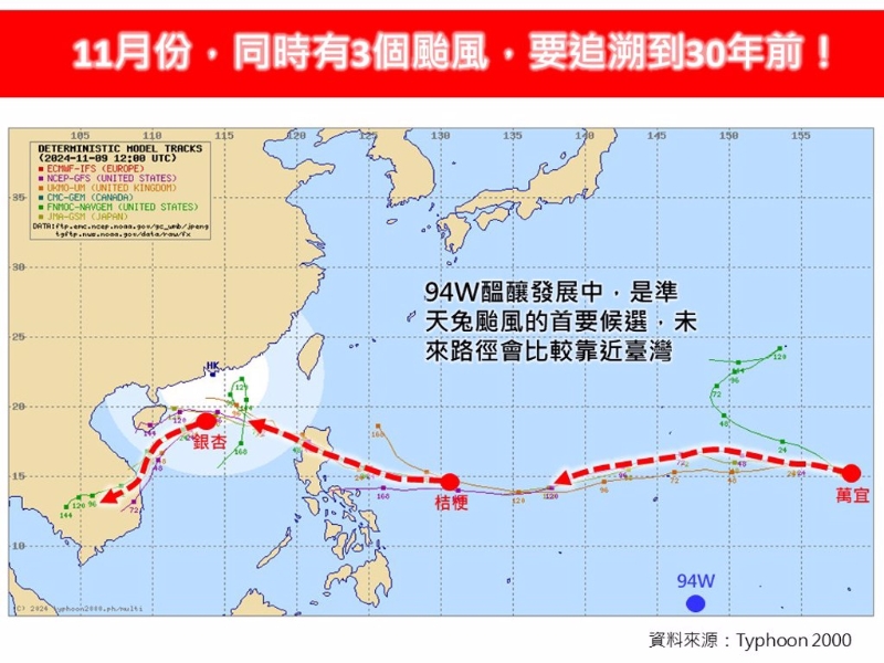 台风或影响台湾