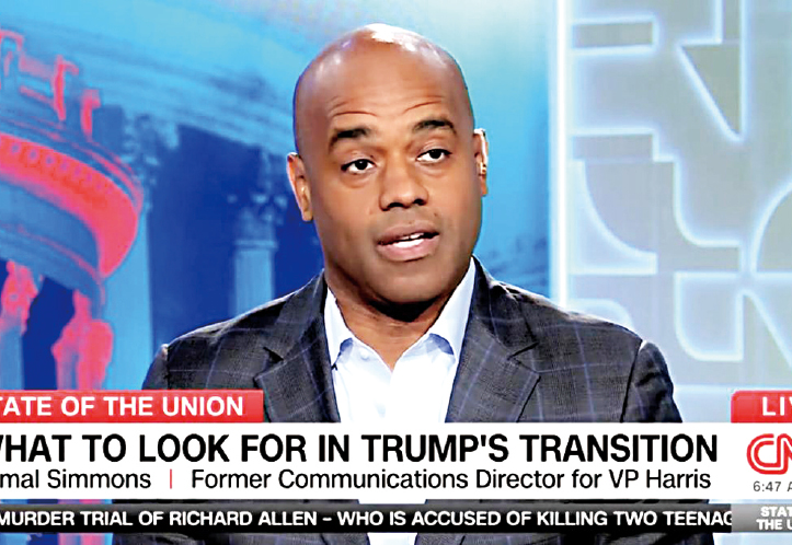 哈里斯的前助手西蒙斯。 哈里斯的前助手西蒙斯。