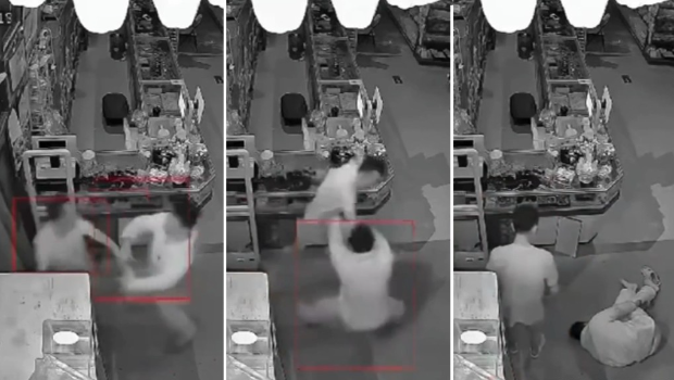 老板被殴10秒身亡监控全程拍 老板被殴10秒身亡监控全程拍