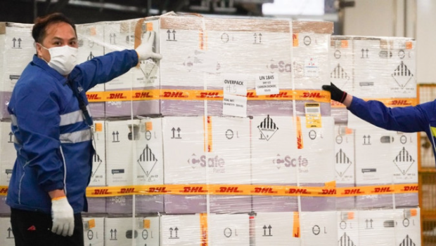 首批11万剂新冠JN.1疫苗抵港 首批11万剂新冠JN.1疫苗抵港