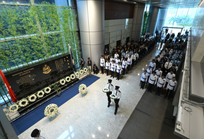 警务处处长萧泽颐表示，警队以守护香港为荣，会传承实践警队使命的坚持。