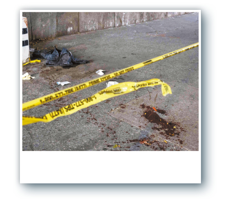 袭击案现场。 袭击案现场。