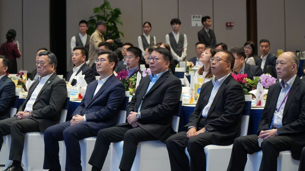 陈国基在广州南沙参加“香港工商界代表团欢迎午宴”。 陈国基在广州南沙参加“香港工商界代表团欢迎午宴”。