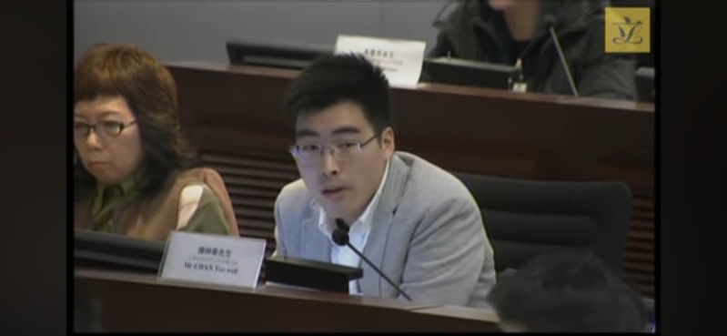 黎智英称想透过陈梓华联络勇武派。 黎智英称想透过陈梓华联络勇武派。