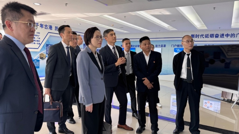 香港海关助理关长与广东分署及广州海关领导会面 香港海关助理关长与广东分署及广州海关领导会面