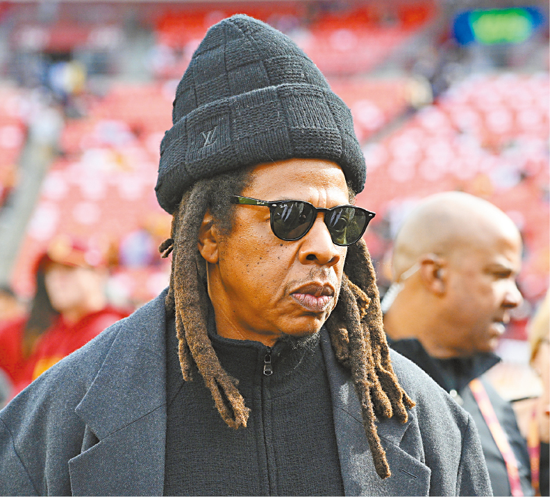 美国说唱歌手Jay-Z。 美国说唱歌手Jay-Z。