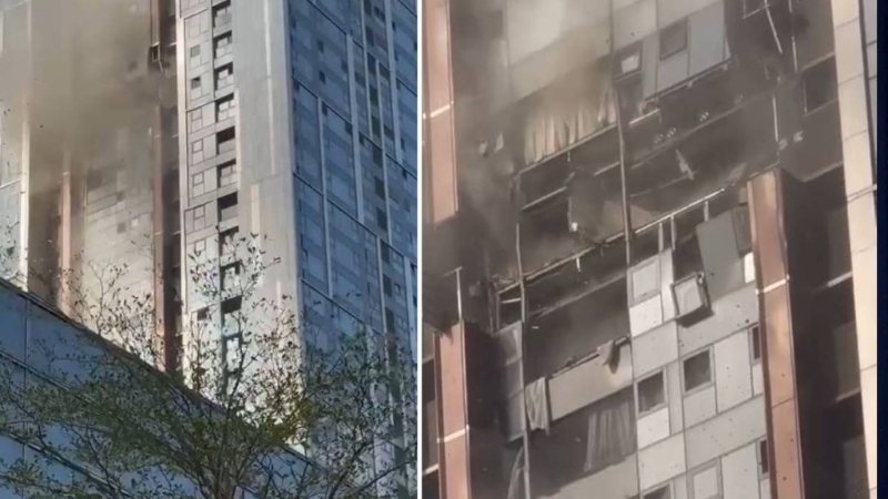 深圳湾万象城住宅煤气爆炸