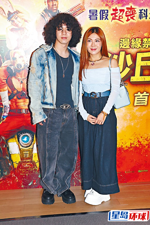 Mike跟Cecillia出席公开活动,完全没偶像包袱。 Mike跟Cecillia出席公开活动,完全没偶像包袱。