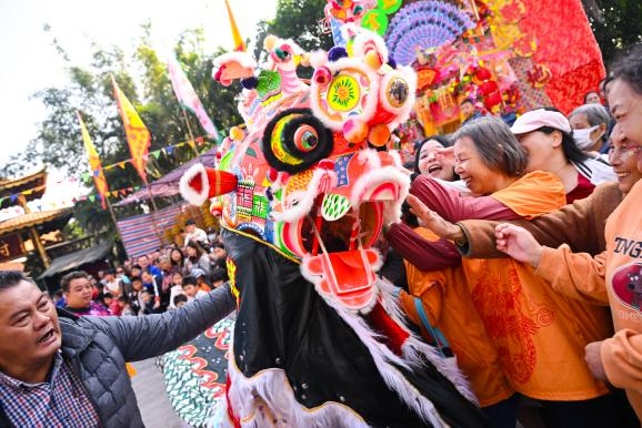 南沙龙穴“三圣公诞”民俗文化节 开幕 南沙龙穴“三圣公诞”民俗文化节 开幕