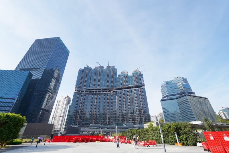 启德天玺. 天录得本月首宗成交。 启德天玺. 天录得本月首宗成交。