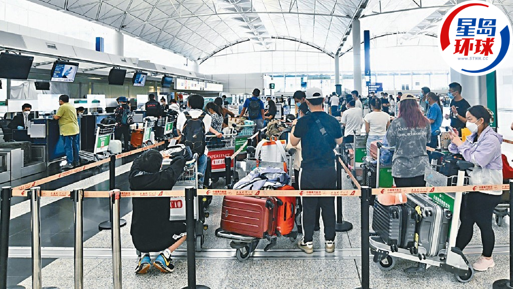 机场上月航空交通量续升 机场上月航空交通量续升