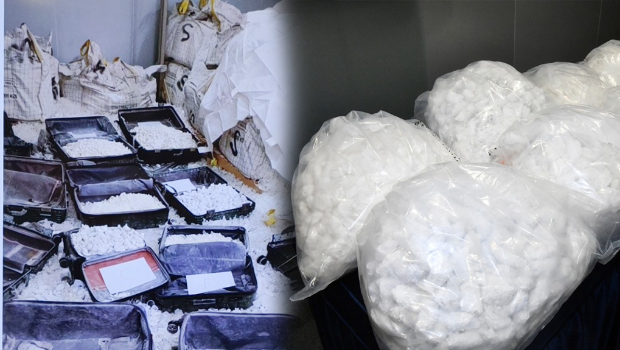 警破元朗毒品仓拘3男 警破元朗毒品仓拘3男