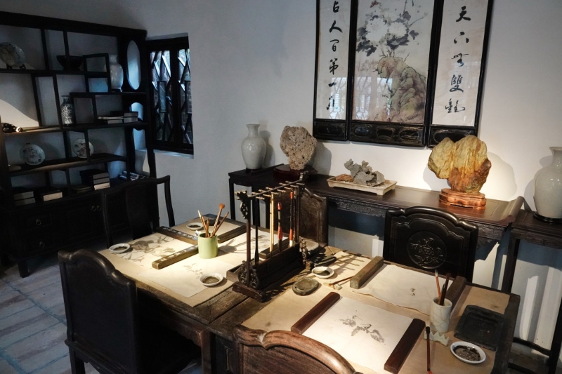 十香园画室内景 十香园画室内景