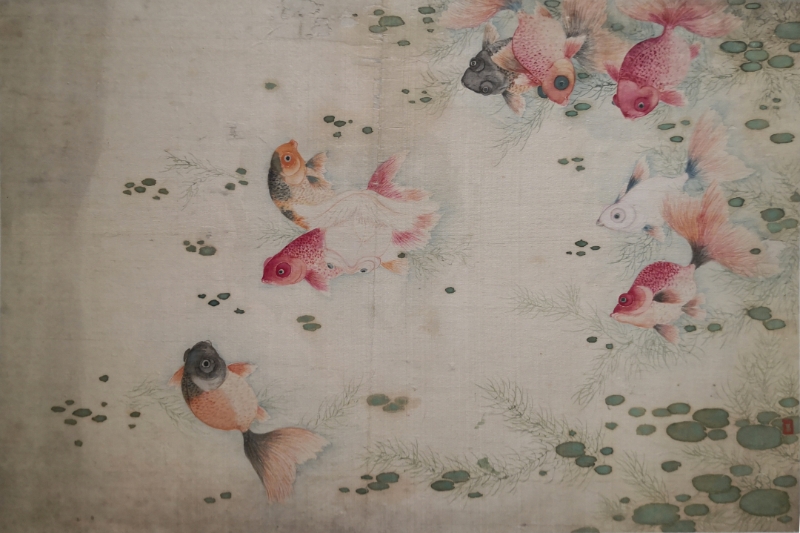 居巢《鱼藻图》 居巢《鱼藻图》