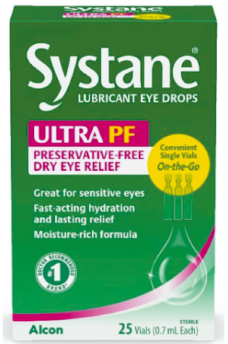 Systane润眼液。 Systane润眼液。