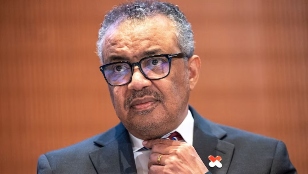 世界卫生组织总干事谭德塞。 世界卫生组织总干事谭德塞。