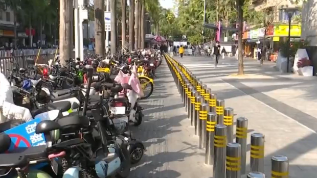 “梅花桩”式隔离柱 “梅花桩”式隔离柱