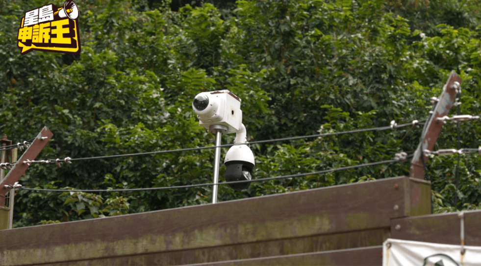 渔护署在停车场装上闭路电视,大幅减少非法喂饲。 渔护署在停车场装上闭路电视,大幅减少非法喂饲。