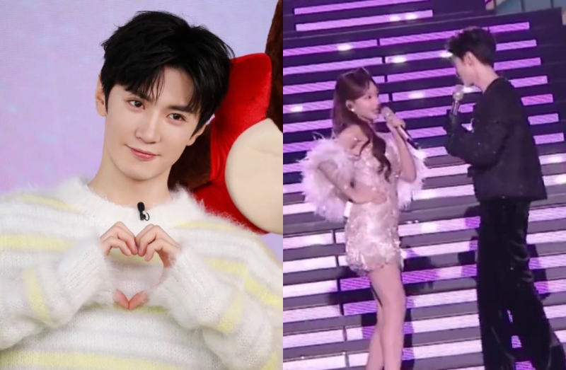 陈哲远登上跨年晚会表演却忘记拿麦克风,被抓包是假唱对嘴。 陈哲远登上跨年晚会表演却忘记拿麦克风,被抓包是假唱对嘴。