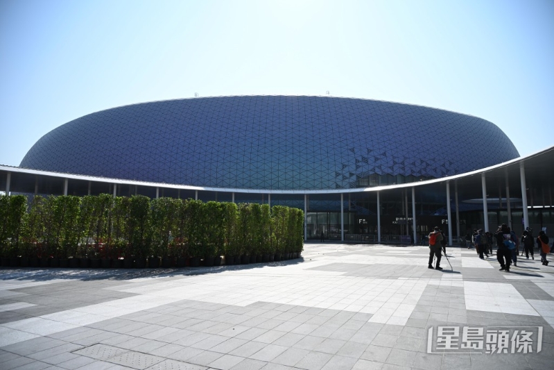启德体育园主场馆。 启德体育园主场馆。