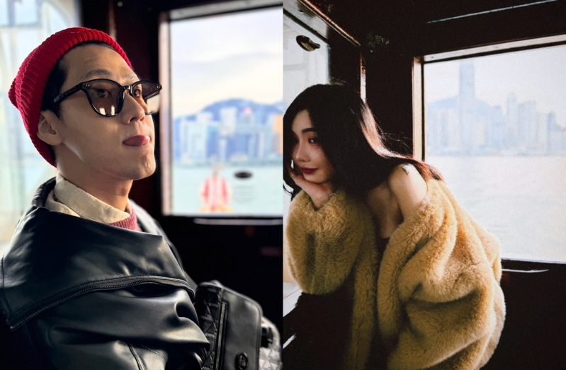 李玉玺、许允乐因IG上的邮轮照片恋情露馅。(图/翻摄自mr.lucy___、byleway IG) 李玉玺、许允乐因IG上的邮轮照片恋情露馅。(图/翻摄自mr.lucy___、byleway IG)