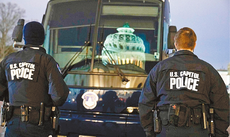 国会骚乱。 国会骚乱。