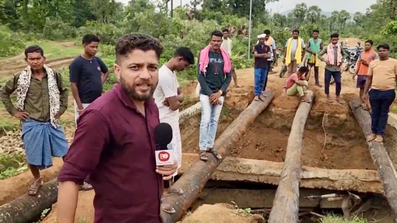 印度自由记者钱德拉卡揭破弊案,惨遭承包商打死。 Bastar Junction.jpeg 印度自由记者钱德拉卡揭破弊案,惨遭承包商打死。 Bastar Junction.jpeg