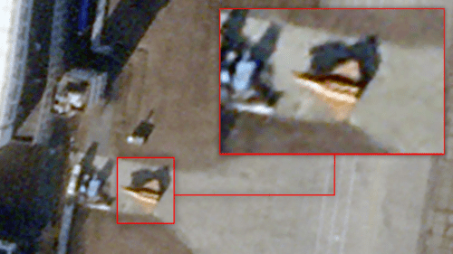 美国军事网站指卫星图片显示,中国似乎还有一款“六代机”。 美国军事网站指卫星图片显示,中国似乎还有一款“六代机”。