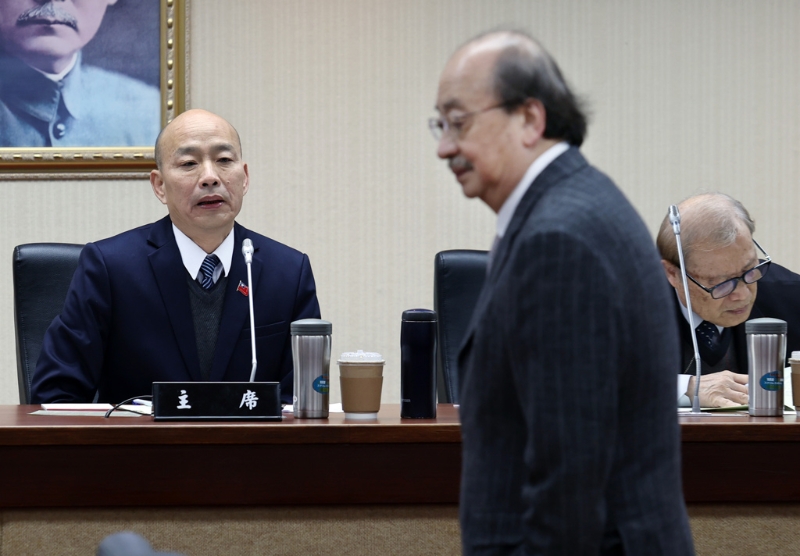 韩国瑜(左) 韩国瑜(左)