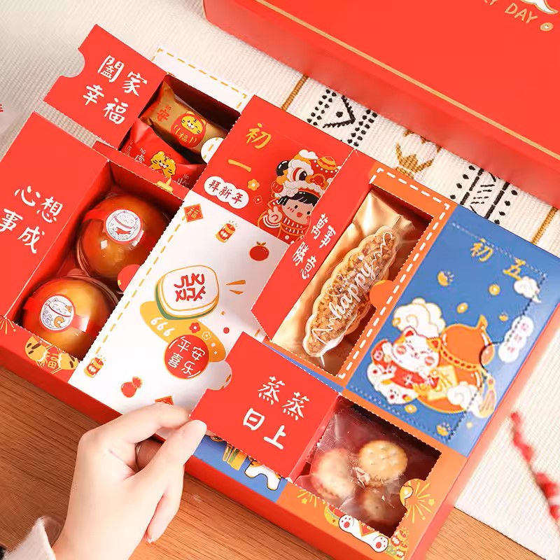 各类盲盒年货大受内地年轻人欢迎。 各类盲盒年货大受内地年轻人欢迎。