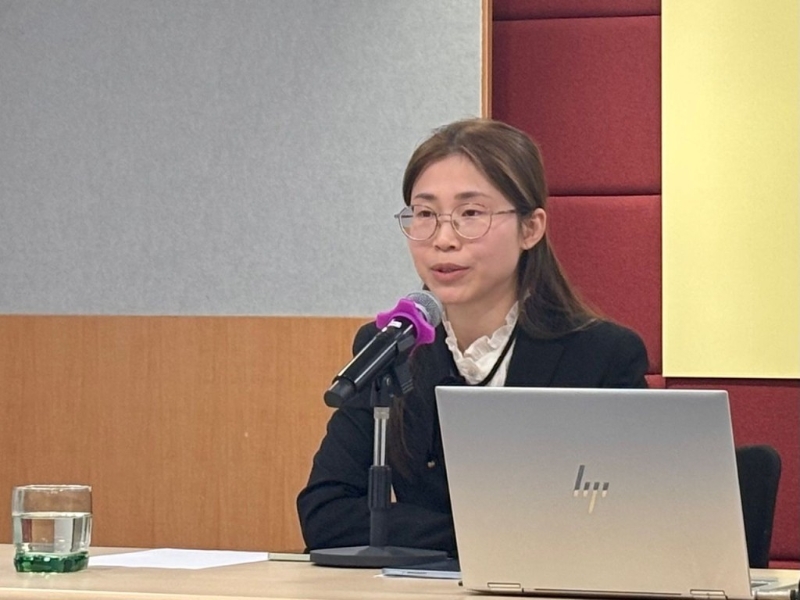 戴尉玲刚刚结束在内地8个月的培训回港。 戴尉玲刚刚结束在内地8个月的培训回港。