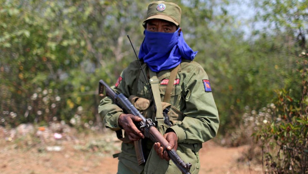 缅甸政府与果敢同盟军签注停火协议。路透社 缅甸政府与果敢同盟军签注停火协议。路透社