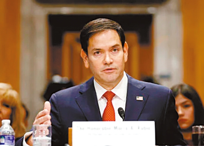 卢比奥成为新一任美国国务卿。 卢比奥成为新一任美国国务卿。