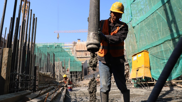 白云机场多个扩建项目即将完工。 白云机场多个扩建项目即将完工。