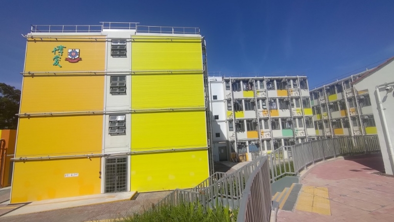 过渡性房屋项目「博爱升平村」去年入伙,议员关注项目数年后将面临拆卸。博爱图片 过渡性房屋项目「博爱升平村」去年入伙,议员关注项目数年后将面临拆卸。博爱图片