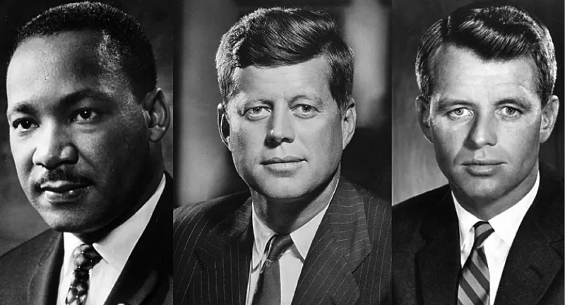 特朗普签令解禁马丁路德金、约翰甘迺迪总统、前司法部长罗伯特甘迺迪遇刺事件文件。 特朗普签令解禁马丁路德金、约翰甘迺迪总统、前司法部长罗伯特甘迺迪遇刺事件文件。