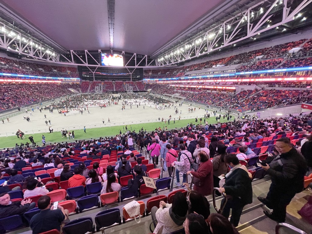 启德体育园演练涉6.3万人 启德体育园演练涉6.3万人