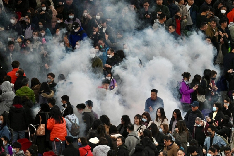 启德足球测试赛40分钟疏散5万人。 启德足球测试赛40分钟疏散5万人。