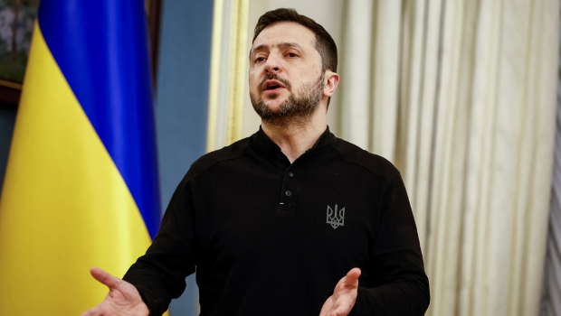 2025年2月4日,乌克兰总统泽连斯基(Volodymyr Zelenskiy)会晤国际原子总署(IAEA)总干事格罗西(Rafael Grossi)。 2025年2月4日,乌克兰总统泽连斯基(Volodymyr Zelenskiy)会晤国际原子总署(IAEA)总干事格罗西(Rafael Grossi)。