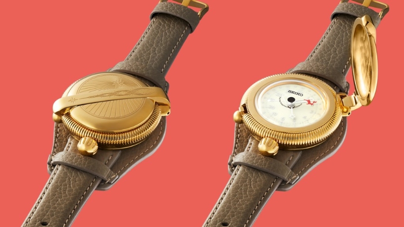 主要负责Presage和King Seiko系列的腕表设计师Takuya Matsumoto为圣诞老人设计专用腕表。 主要负责Presage和King Seiko系列的腕表设计师Takuya Matsumoto为圣诞老人设计专用腕表。