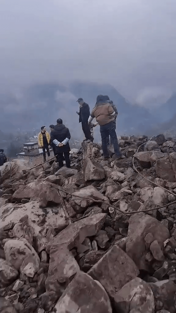 四川宜宾筠连县突发山泥倾泻。 四川宜宾筠连县突发山泥倾泻。