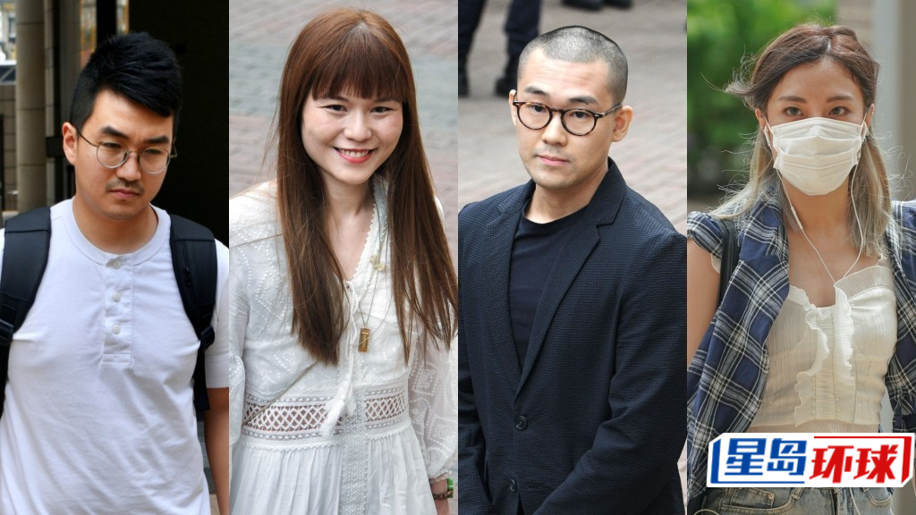 由左至右:郑达鸿、杨雪盈、彭卓棋及黄子悦。 由左至右:郑达鸿、杨雪盈、彭卓棋及黄子悦。