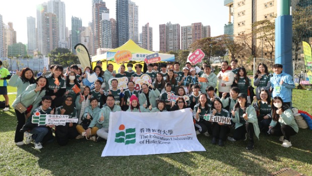 教大于铜锣湾运动场设置摊位 教大于铜锣湾运动场设置摊位